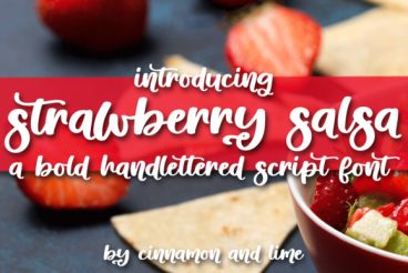 Strawberry Salsa Font