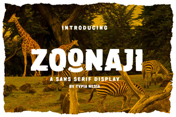 Zoonaji Font