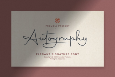 Autography Font