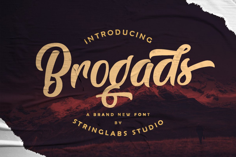 Brogads Font