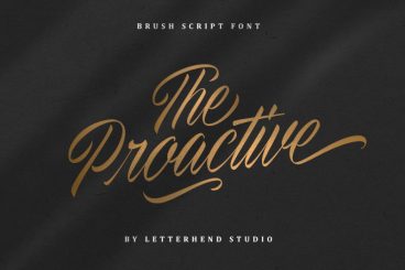 The Proactive Font