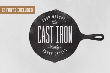 Cast Iron Font