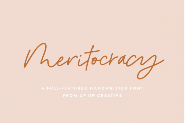 Meritocracy Font