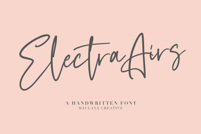 Electra Airs Font
