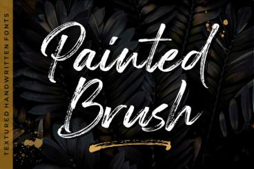 Painted Font