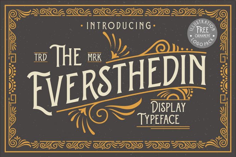 Eversthedin Font Eversthedin Font