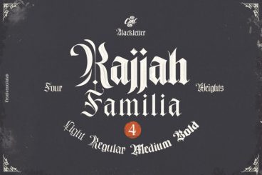 Rajjah Familia Font