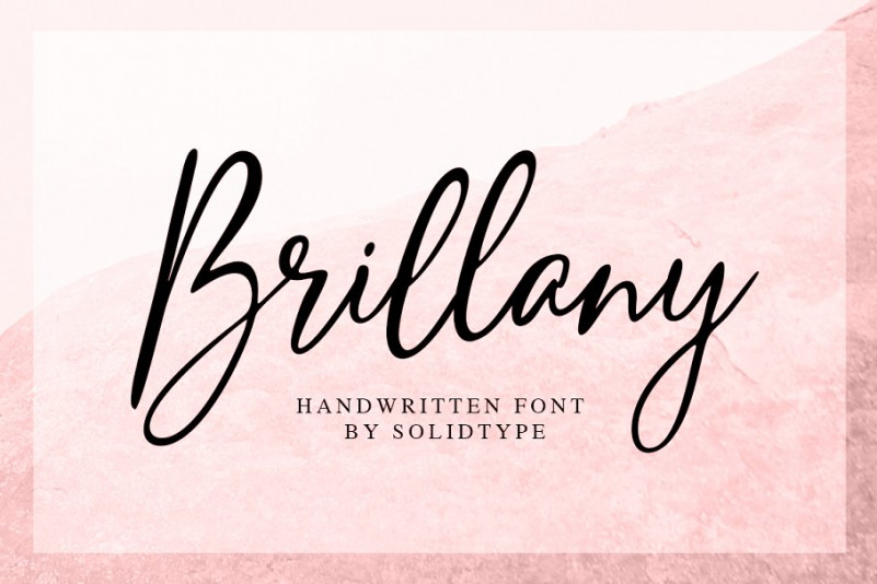 Brillany Font Brillany Font