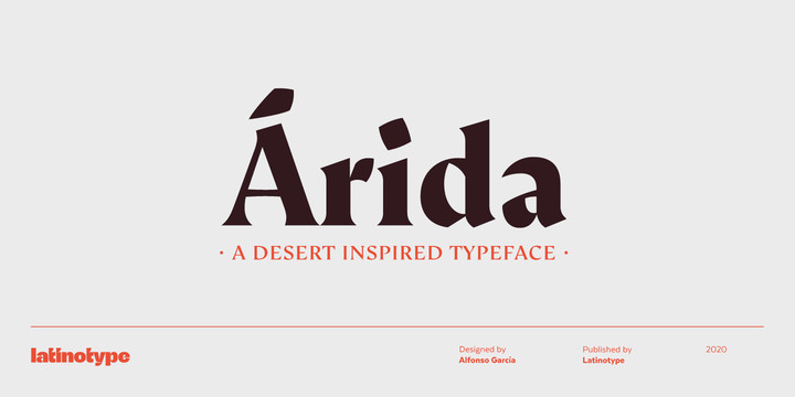 Arida Font Arida Font