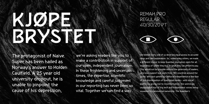 Remah Pro Font