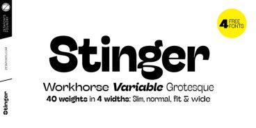 Stinger Font