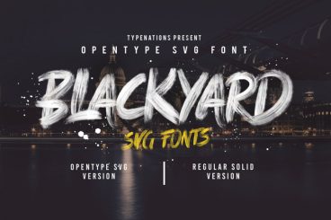 Blackyard Font