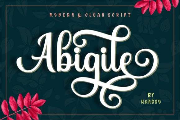 Abigile Font Abigile Font