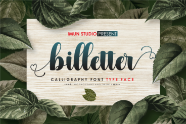 Billetter Font
