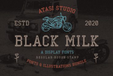 Black Milk Font