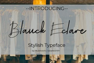 Blanck Eclare Font