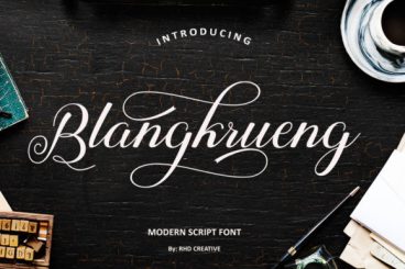 Blangkrueng Font