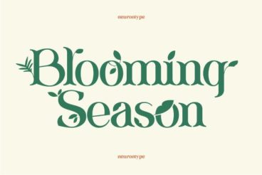 Blooming Season Font