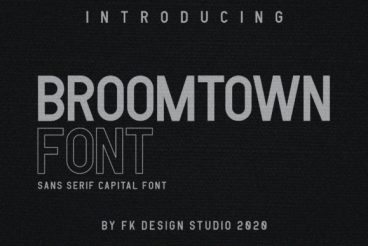 Broomtown Font