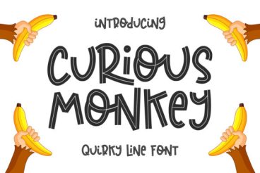 Curious Monkey Font