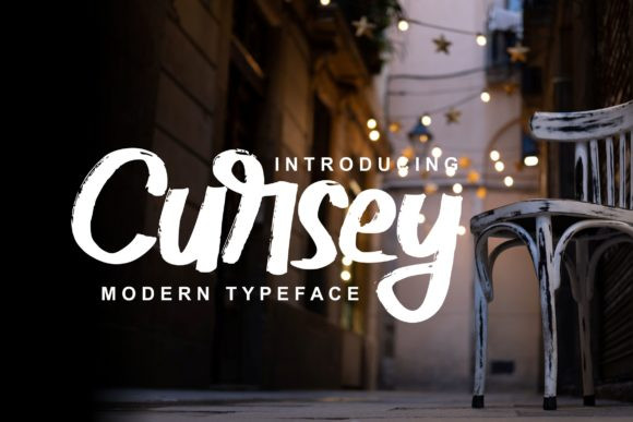 Cursey Font Cursey Font