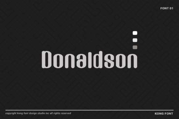 Donaldson Font