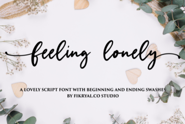 Feeling Lonely Font