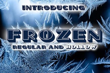 Frozen Font