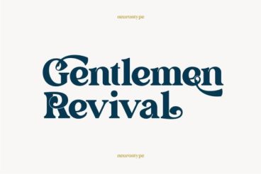 Gentlemen Revival Font
