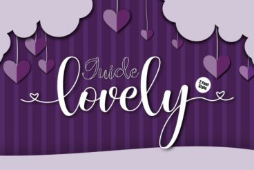 Guide Lovely Font