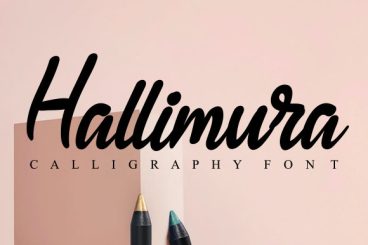 Hallimura Font