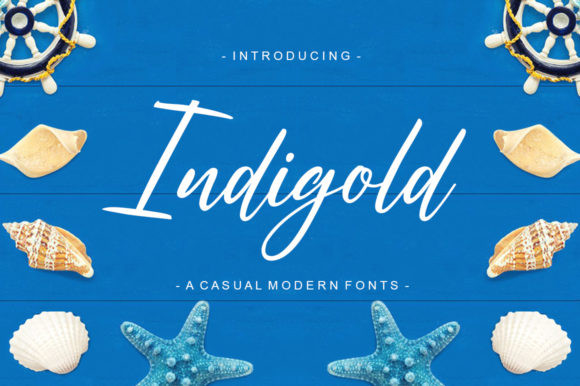 Indigold Font Indigold Font