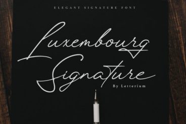 Luxembourg Font