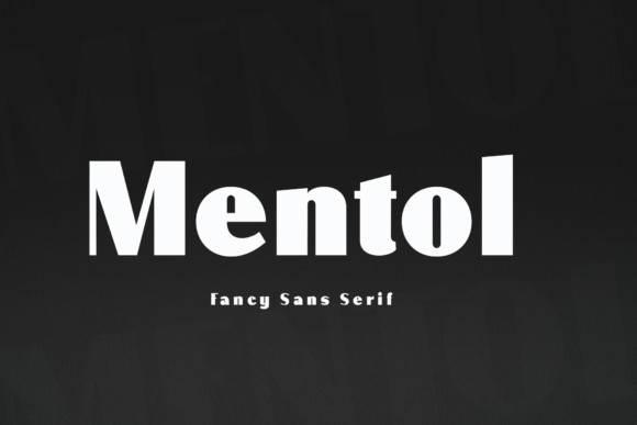 Mentol Font