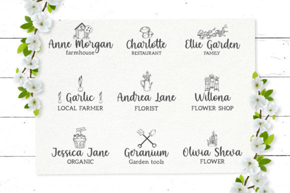 Michella Garden Font