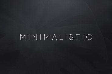 Minimalistic Font