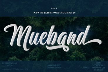 Mueband Font