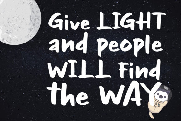 Night Glow Font