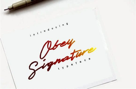 Obey Font