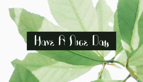 Photosynthesis Font