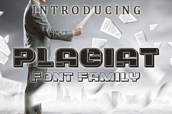 Plagiat Font