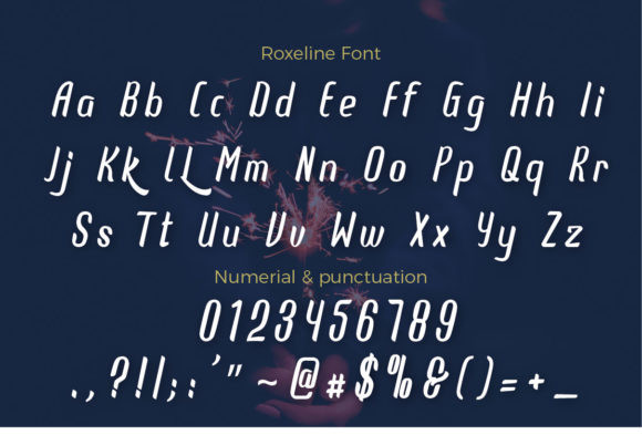 Roxeline Font