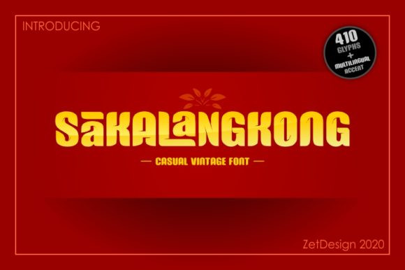 Sakalangkong Font