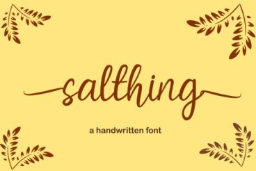 Salthing Font