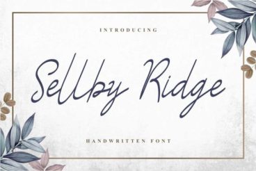 Sellby Ridge Font
