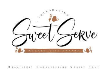 Sweet Serve Font