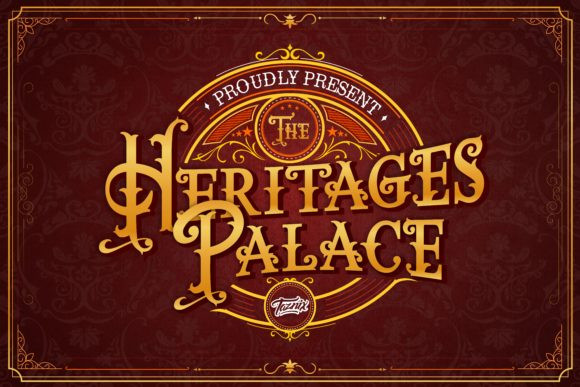 The Heritages Palace Font