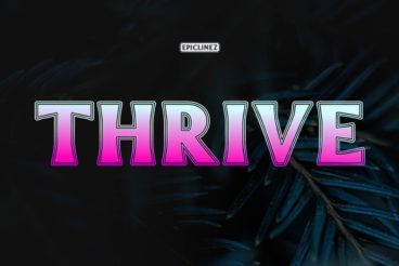 Thrive Font