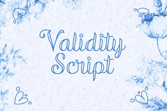Validity Font