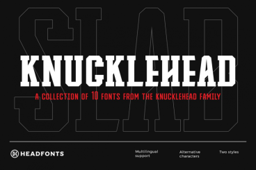 Knucklehead Font
